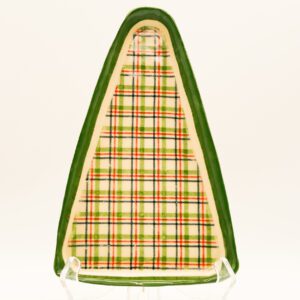 Medium Christmas Plaid Tray