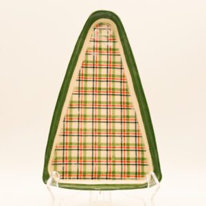 Small Christmas Plaid Tray