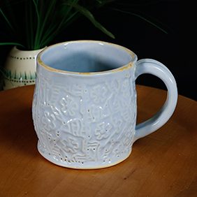 Light Blue Pattern Mug