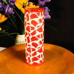 Red Pattern Rain Maker